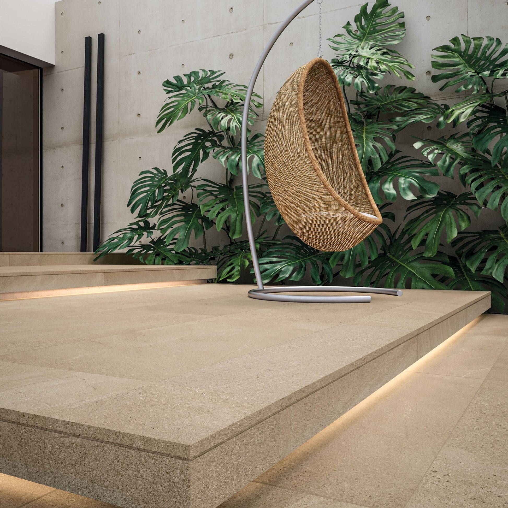 Protiskluzná dlažba Danimarca R11 – bezpečné řešení schody pro terasu od dlažby.net