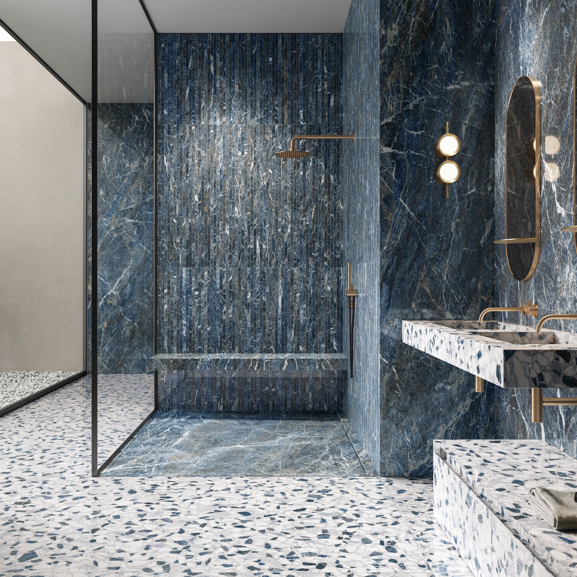 Mozaika Saint Laurent – elegantní doplněk pro koupelny a wellness