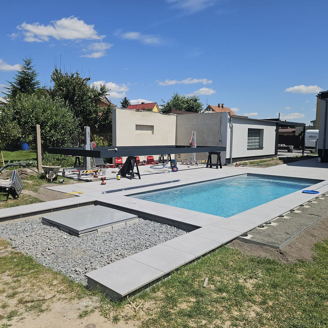 🏊‍♂️ Venkovní porcelánová dlažba Italgraniti k bazénu
