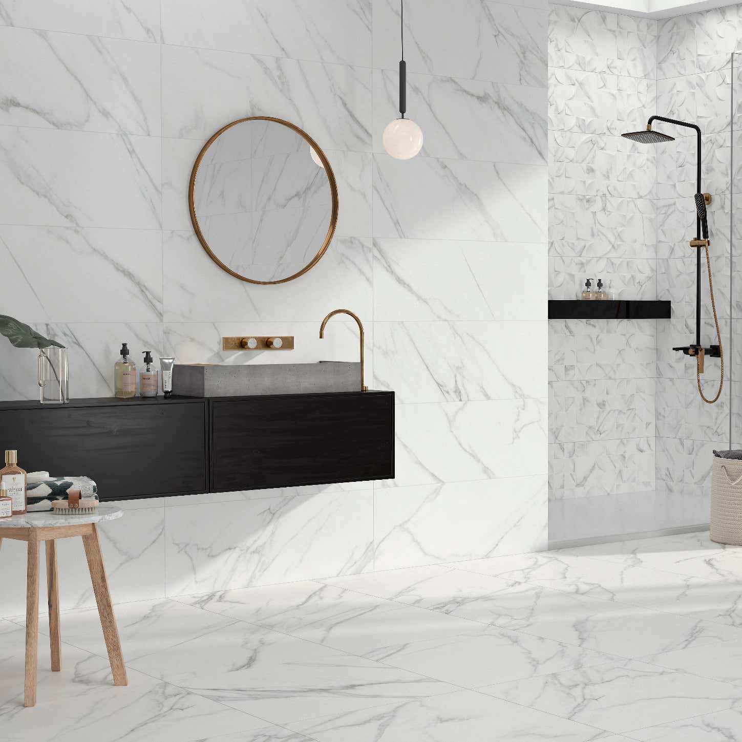 porcelánová-dlažba-bilý-mramor-matný-60x120cm-španělsko