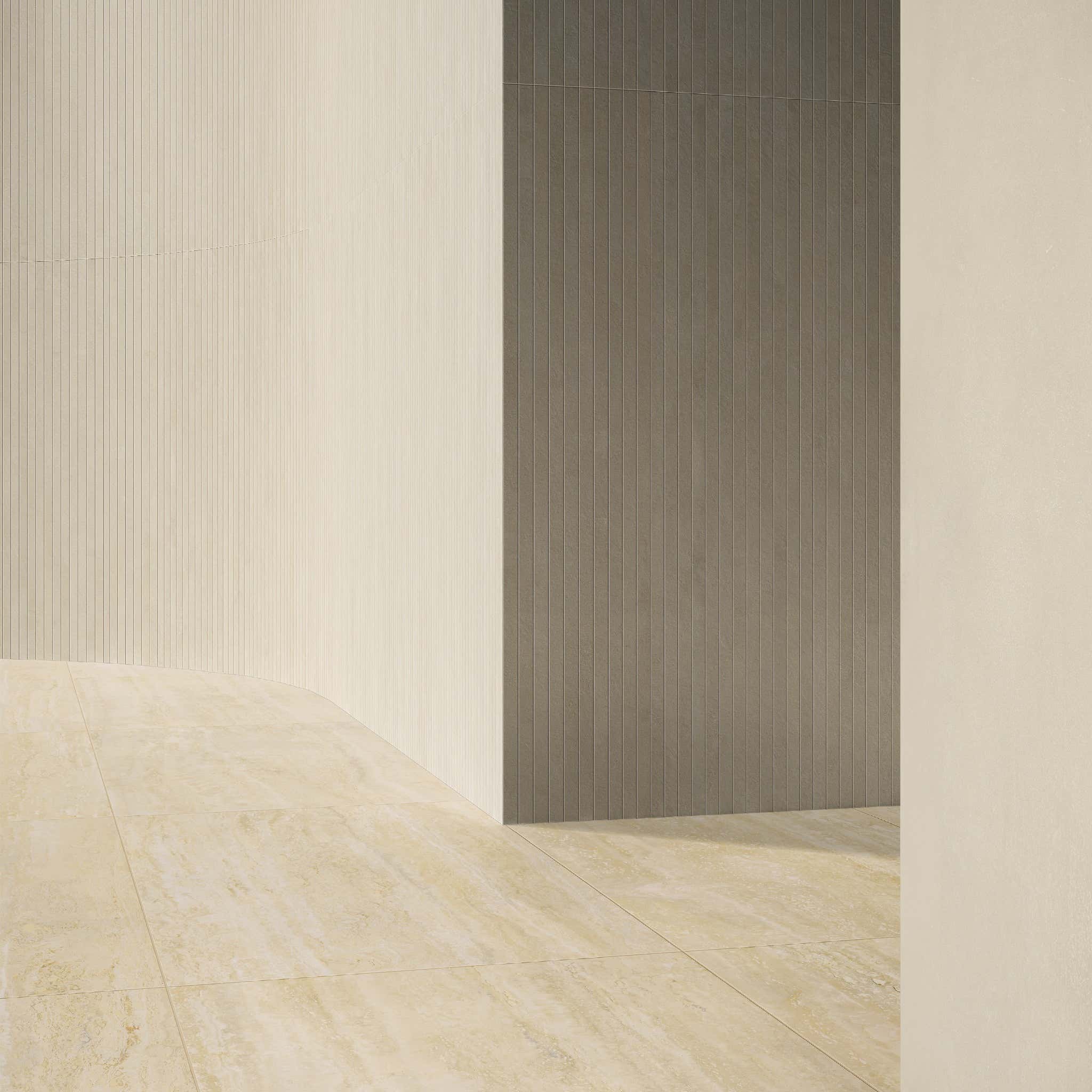 Detail hrany Beige 9 mm – realistický povrch RealUp