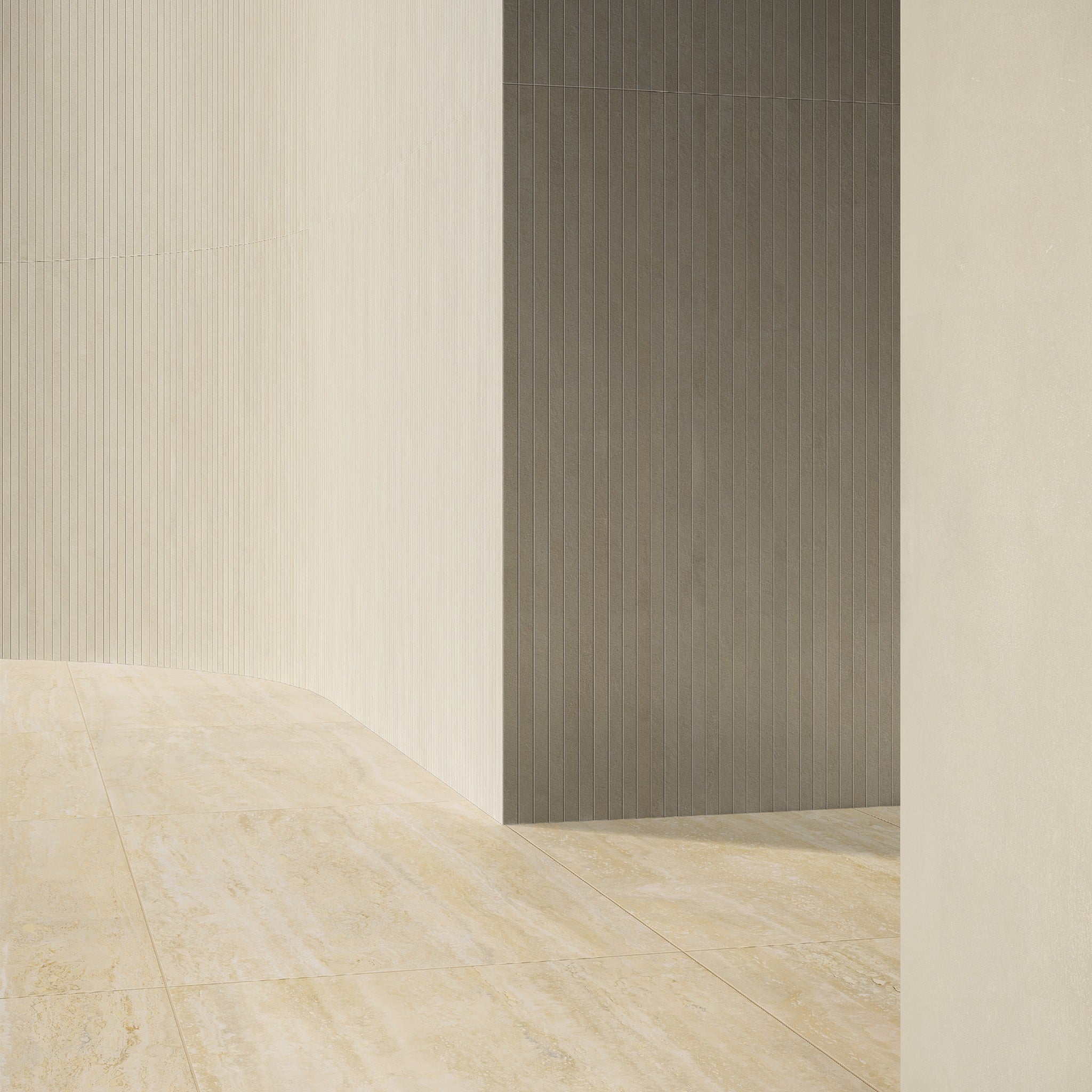 Detail hrany Beige 9 mm – realistický povrch RealUp