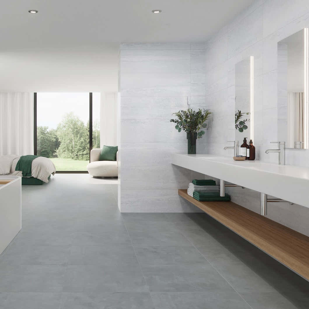 Porcelánová dlažba Toscana Natural – světlý kámen do moderního bytu