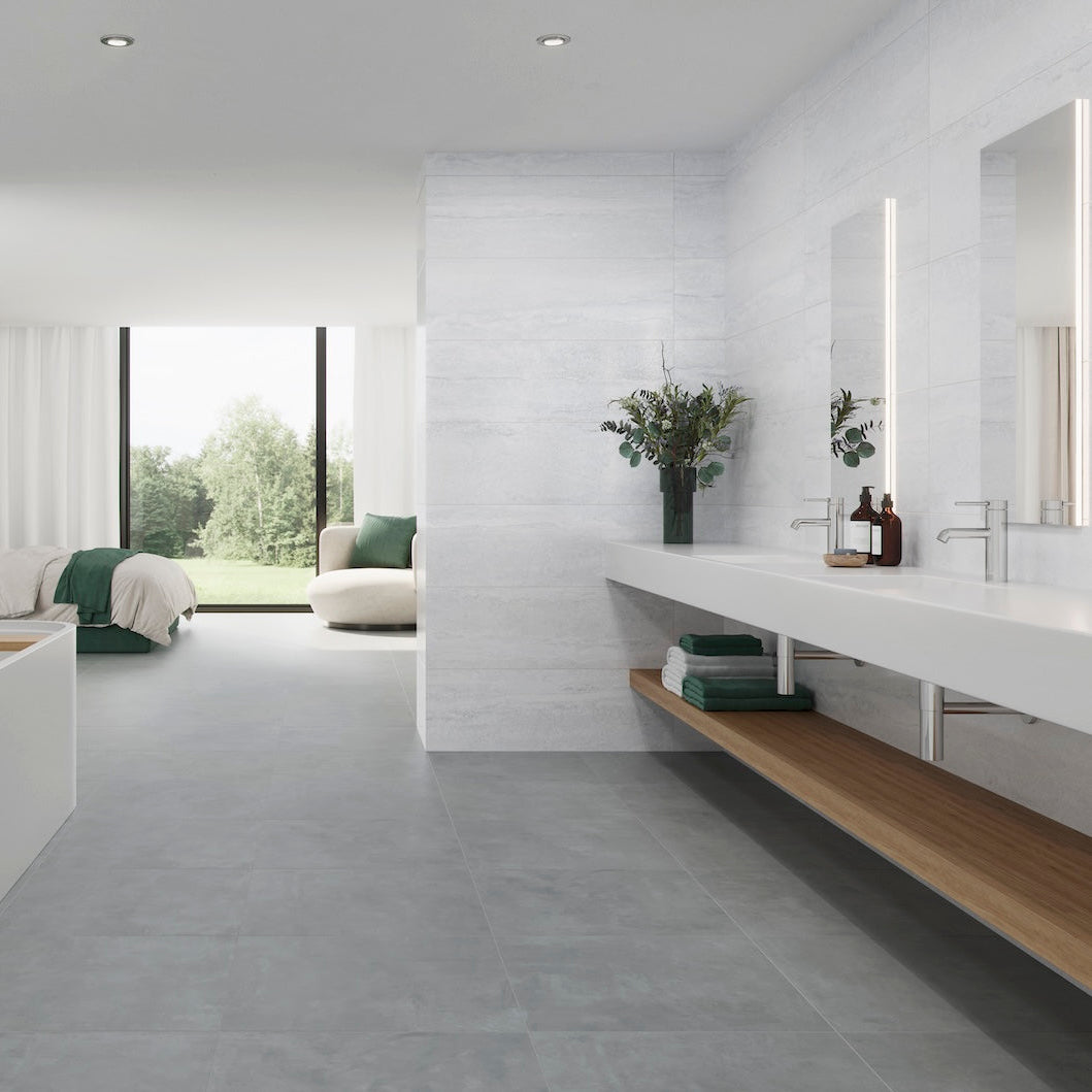 Porcelánová dlažba Toscana Natural – světlý kámen do moderního bytu