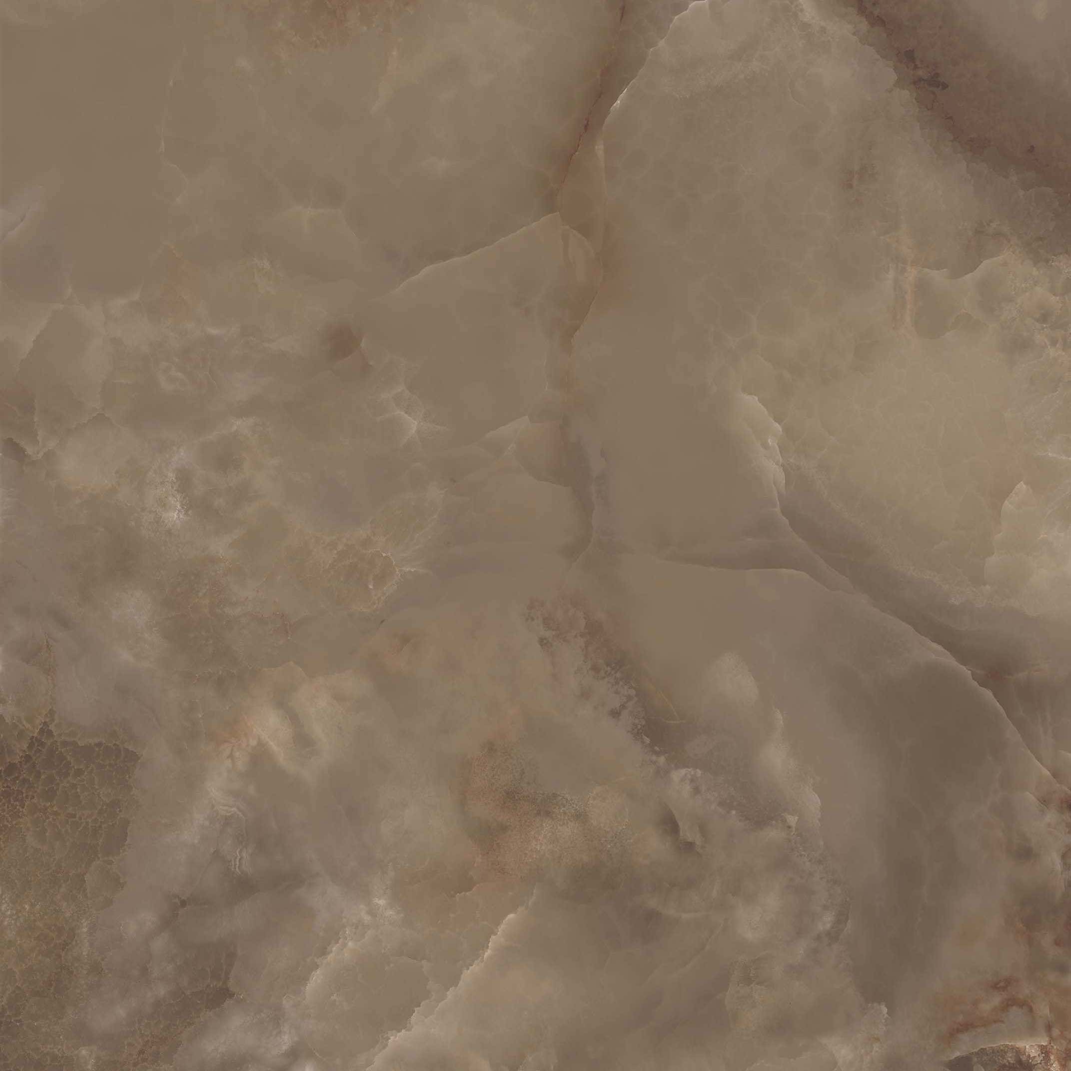 Porcelánová dlažba hnědý onyx Orion Mocca 120×120 – saténový povrch