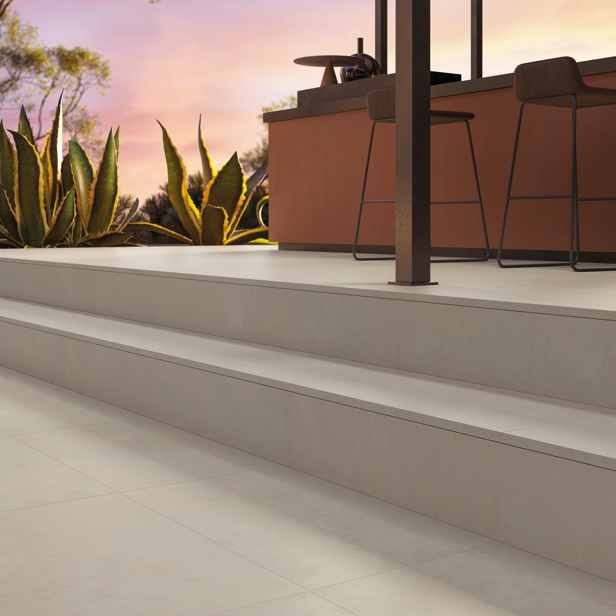 Nuances Grigio 60×120 cm – obdélníková šedá venkovní porcelánová dlažba