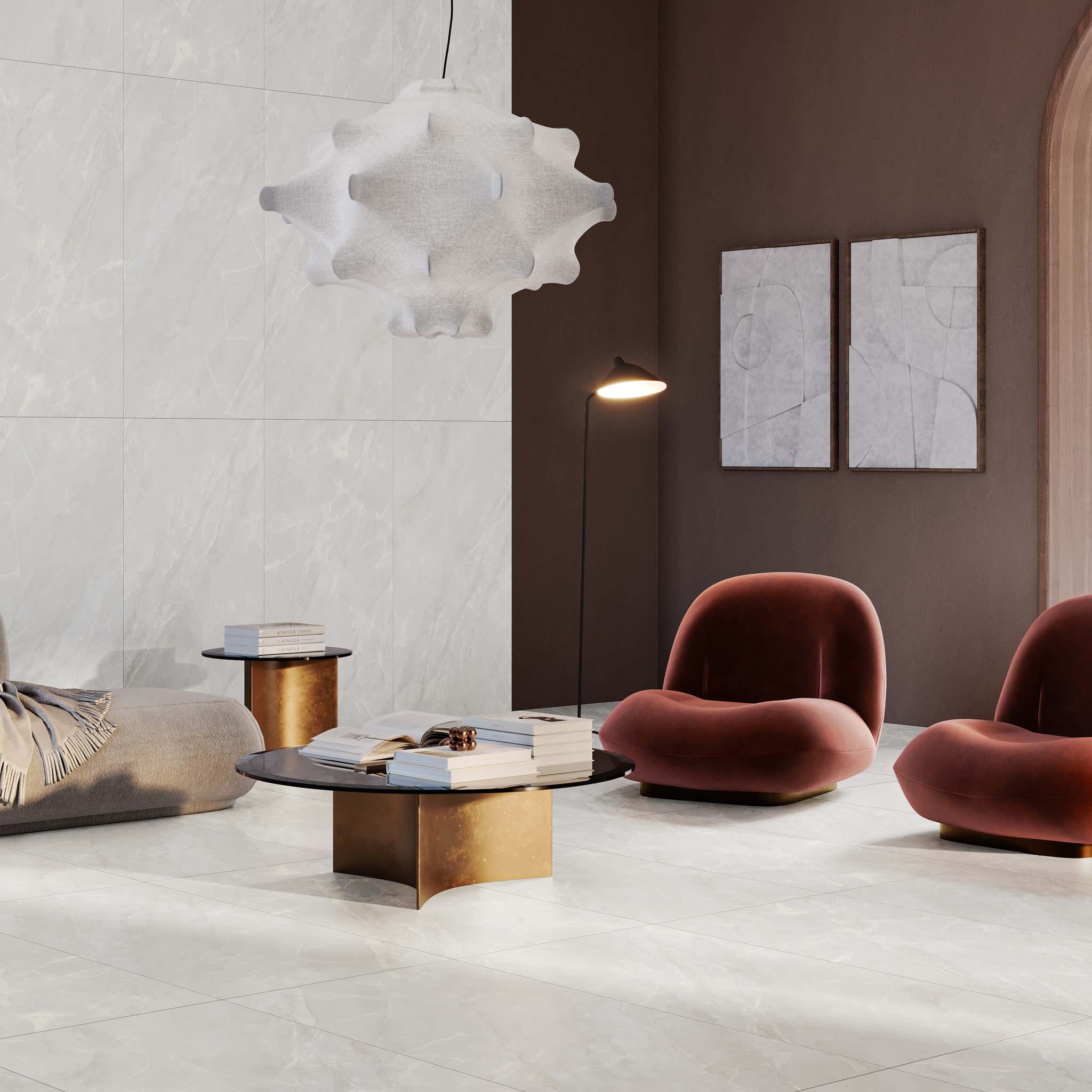 CleoTiles Gala – matná velkoformátová porcelánová dlažba i obklad 60,5×121 cm od dlažby.net