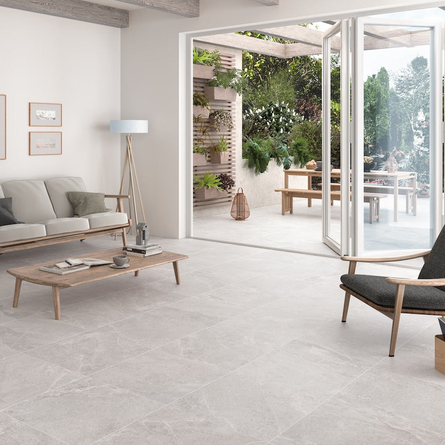 Moderní obávak kde je porcelánová dlažba s matným povrchem od dlazby.net