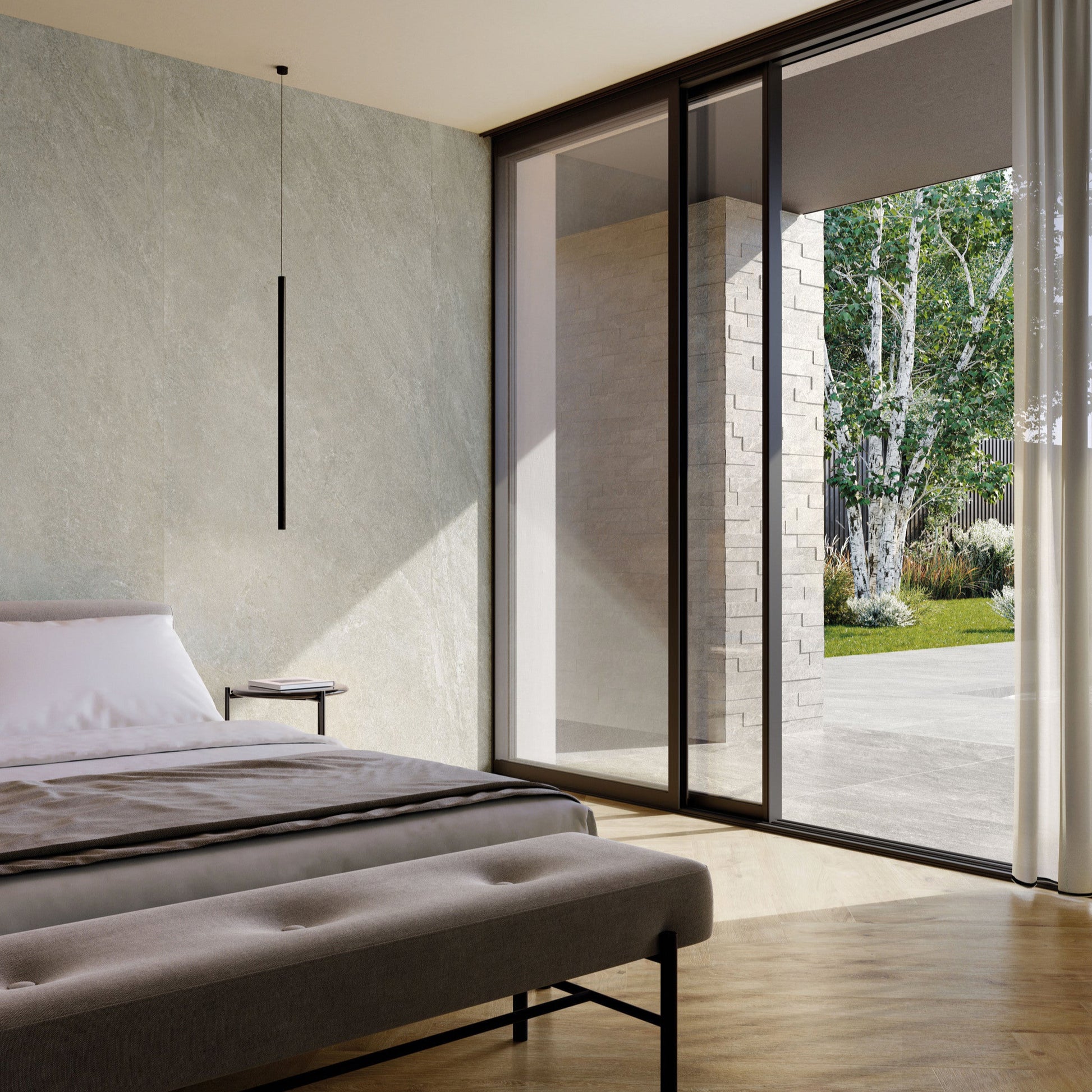 Porcelánová dlažba na terasu Origins Greige 60×120 – greige quartzite