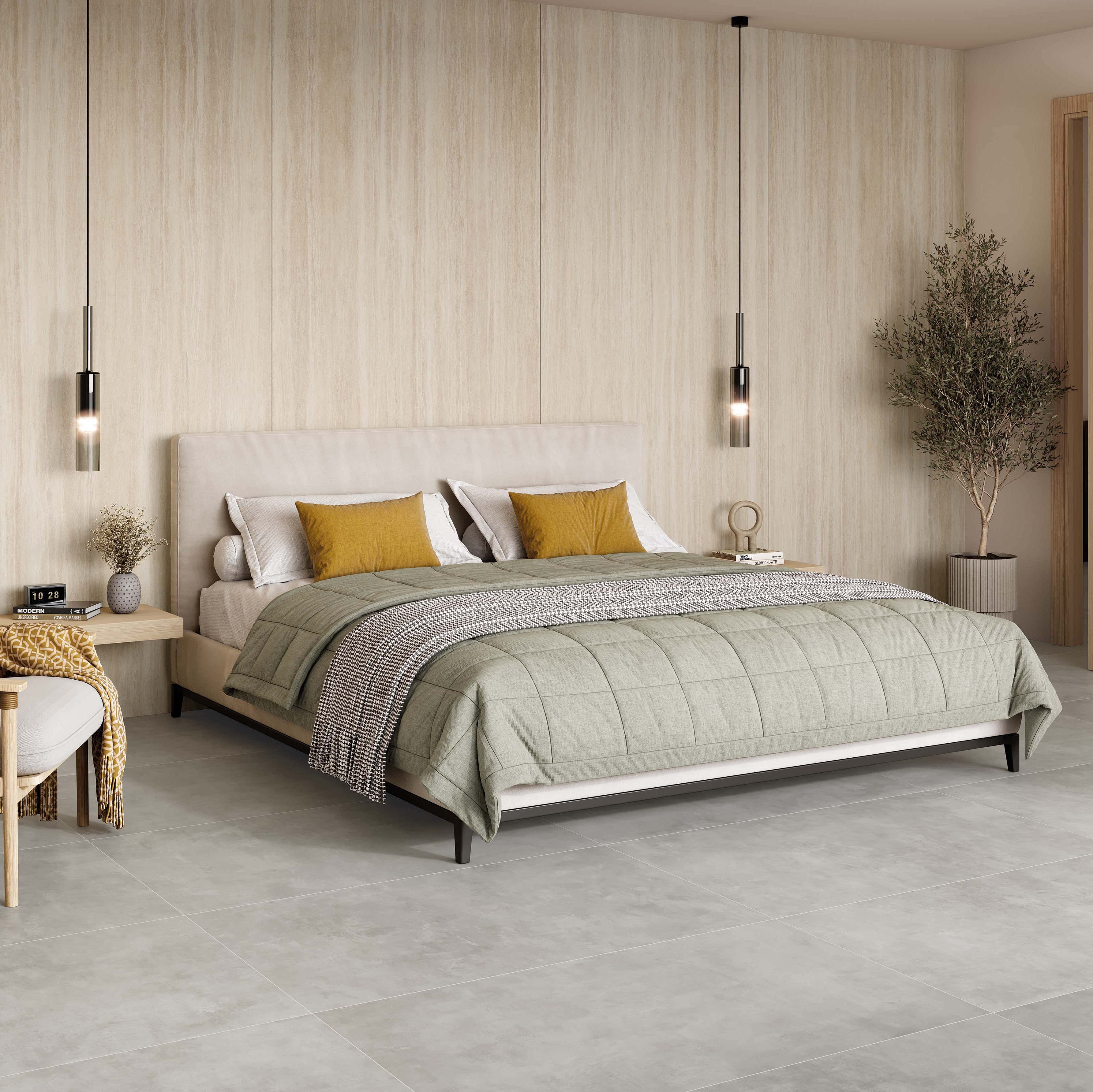 Dlažba imitace travertinu Avignon Beige – přírodní béžový vzhled