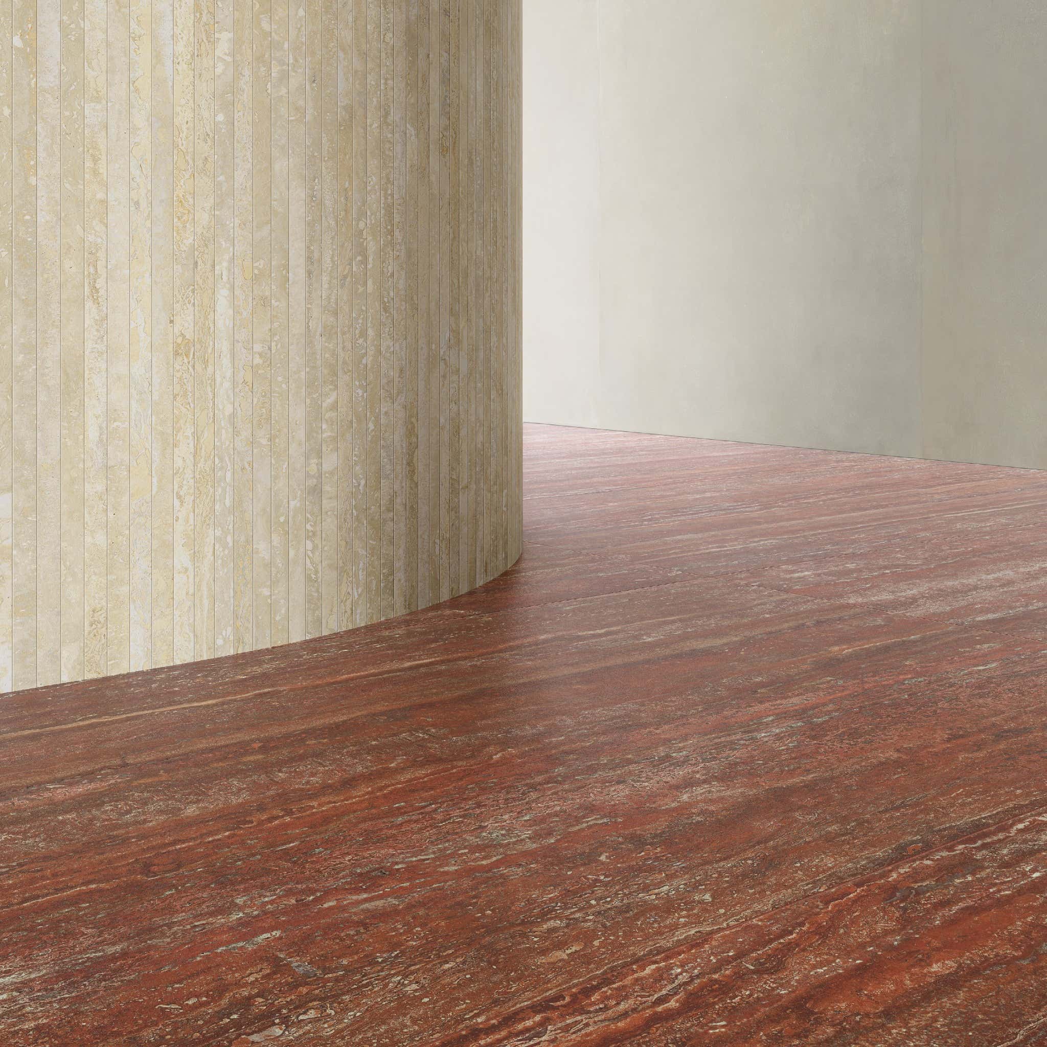 porcelánová dlažba dekor travertin k bazénu a na chodníky 60x120cm