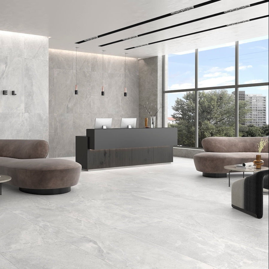 KTL Lithos Pearl – světlá velkoformátová porcelánová dlažba - Skladem ...